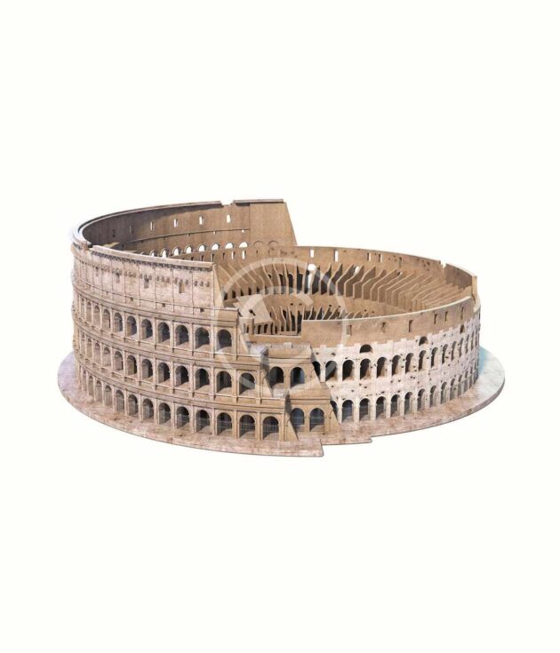 Miniature Colosseum replica