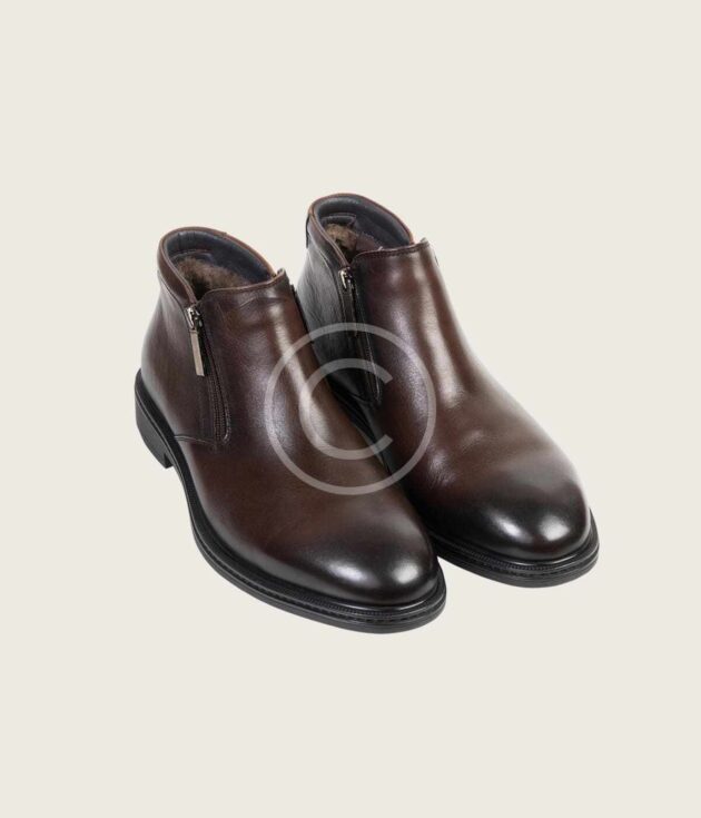 Classic leather ankle boots